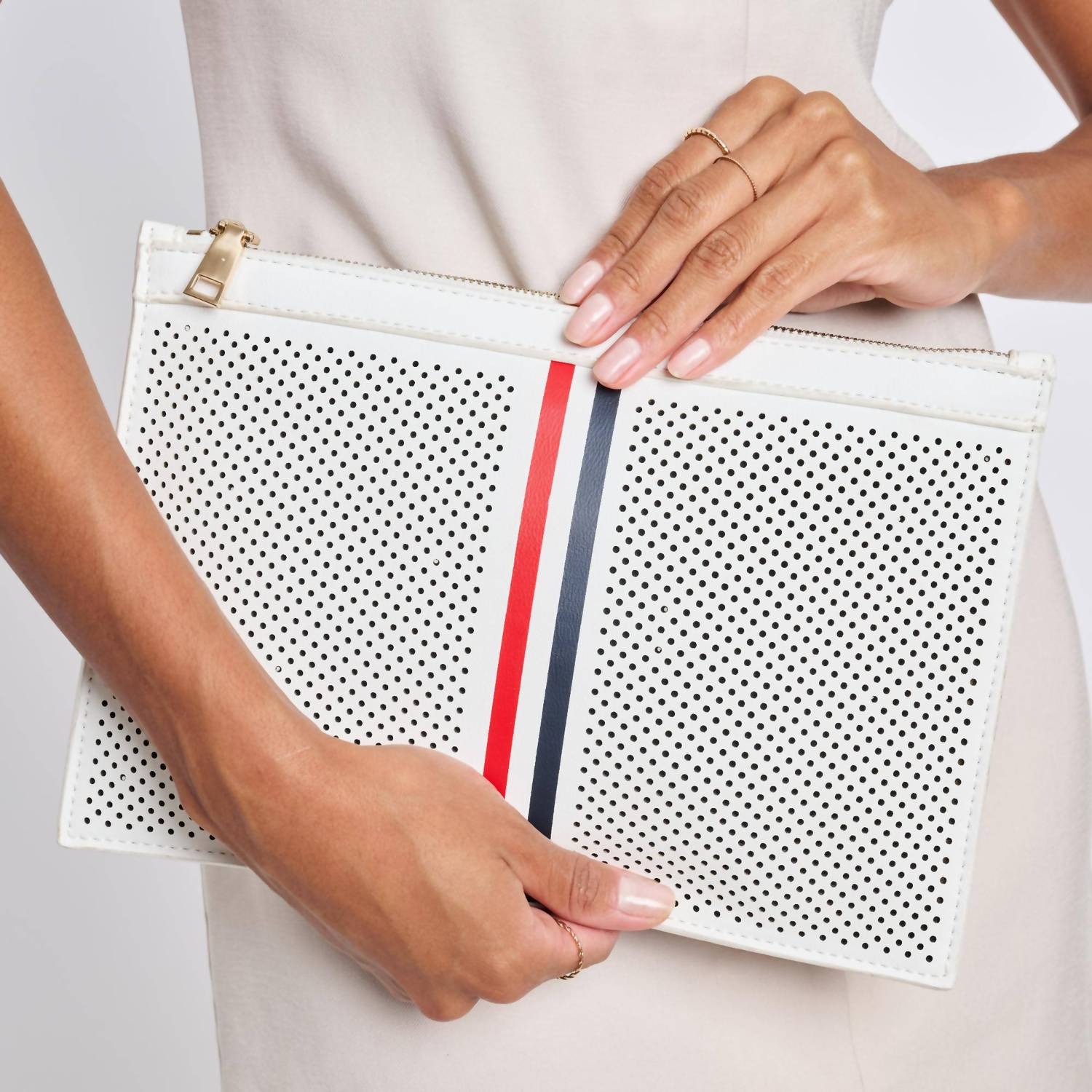 Moda Luxe - Women's Frenchie Clutch Bag