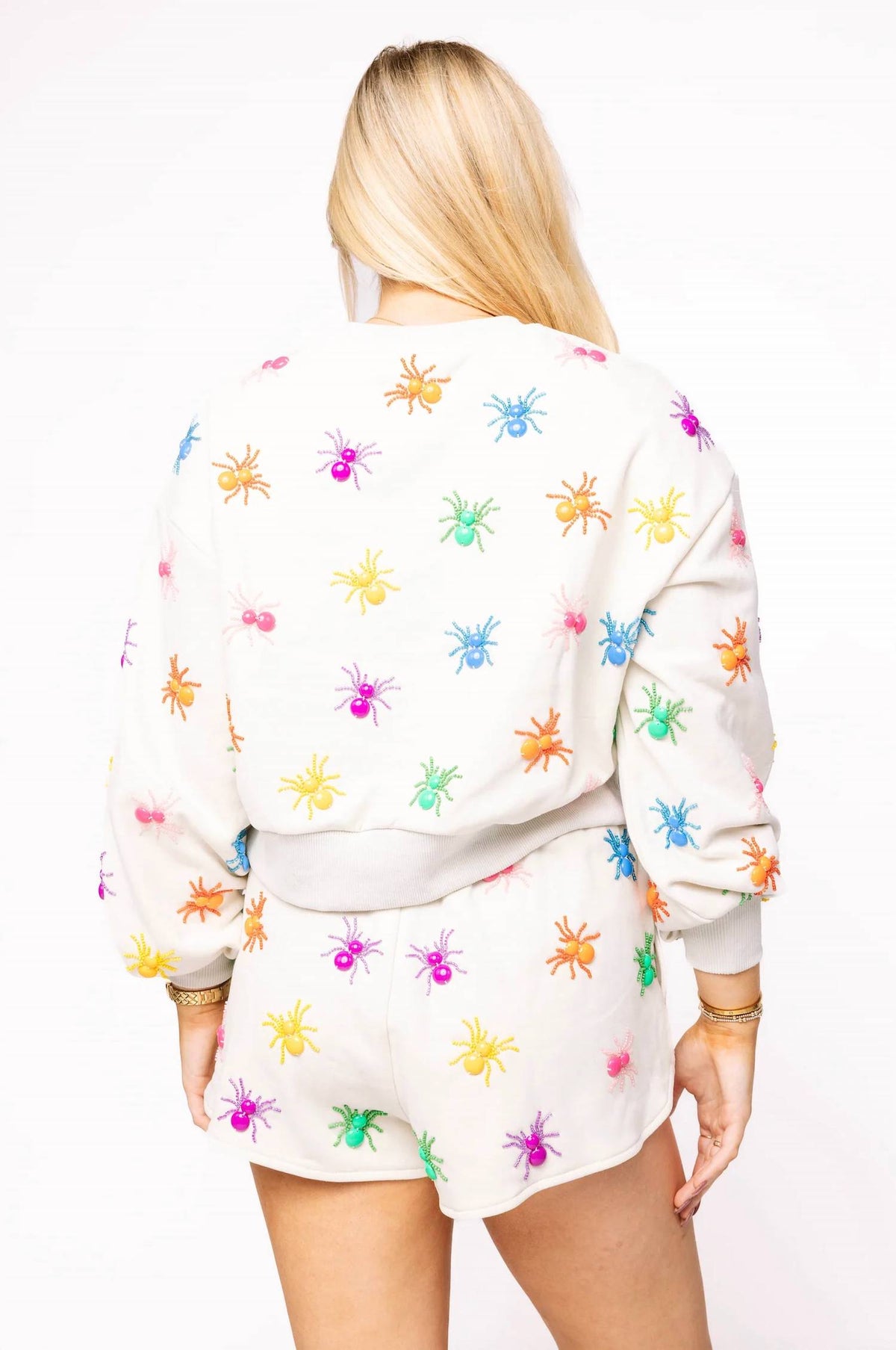 Queen Of Sparkles - Beaded Spider Shorts