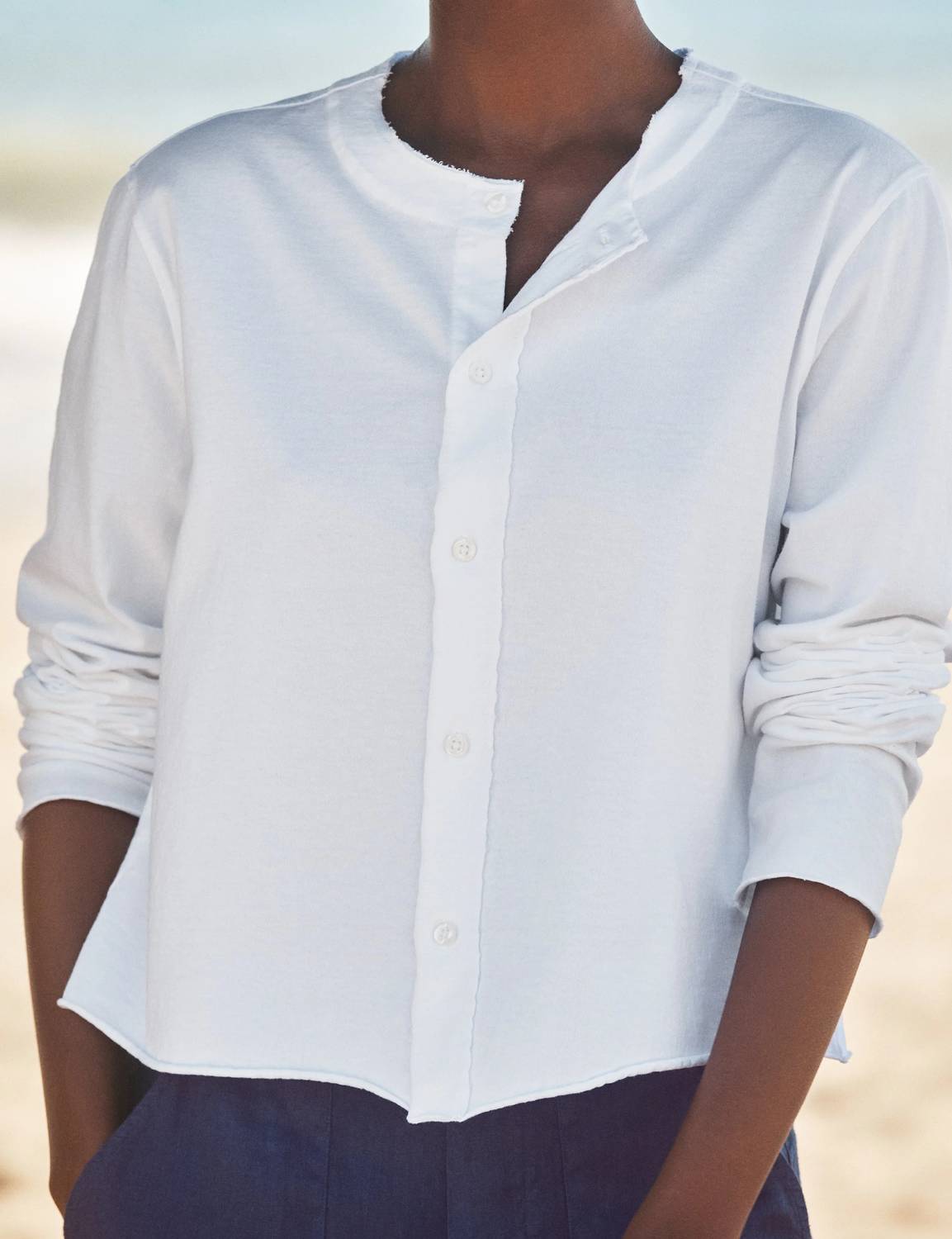 Frank & Eileen - Jackie Button Front Cardigan