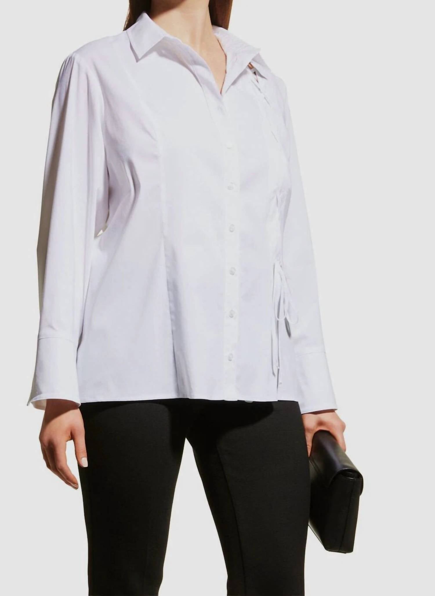 Finley - Women's Naomi Lace Up Top