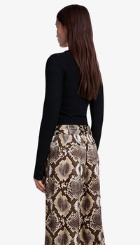 Smythe - Ruched Knit Top