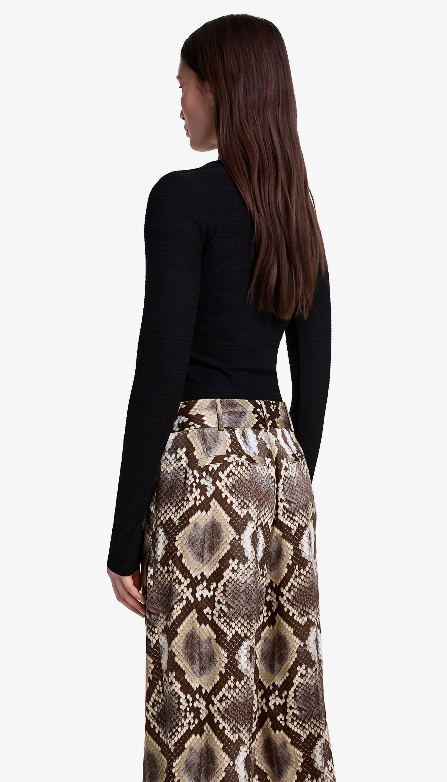 Smythe - Ruched Knit Top