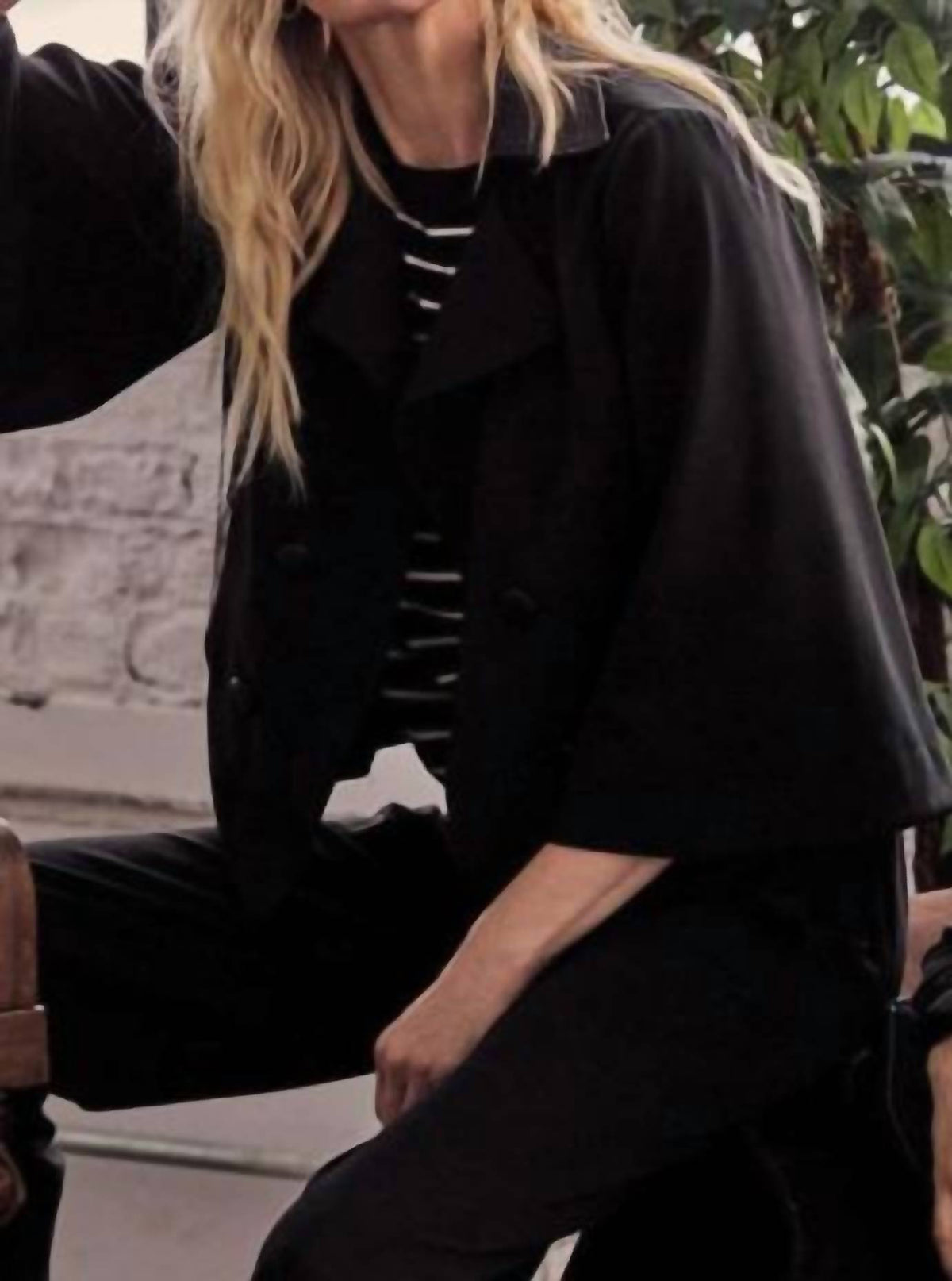 Iris Setlakwe - Vegan Leather Cape