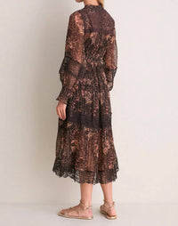 Sea - Luisa Print Long Sleeve Dress