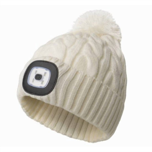 Night Scope - Women's Rechargeable Led Beanie Hat