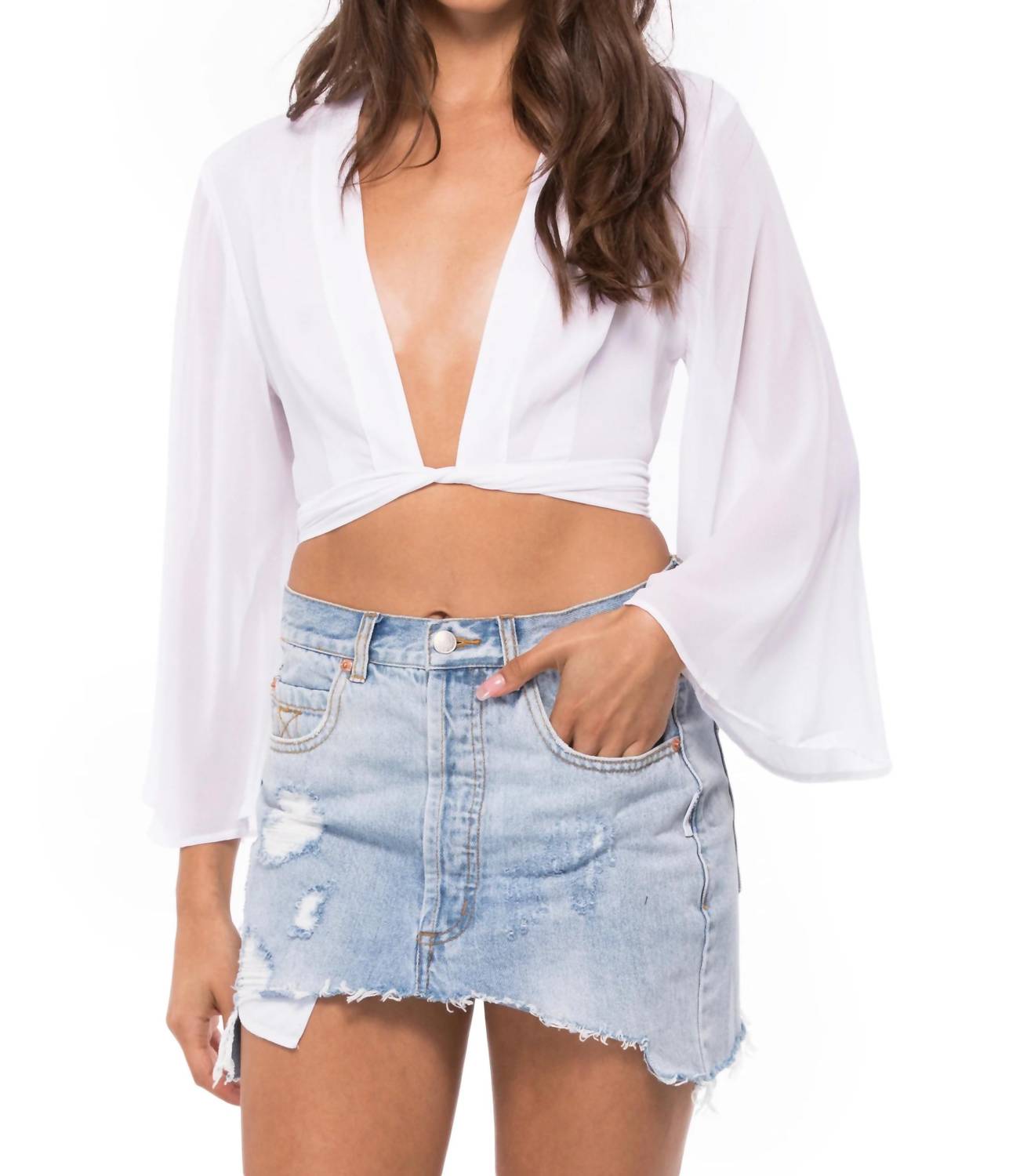 Show Me Your Mumu - Jordyn Tie Top