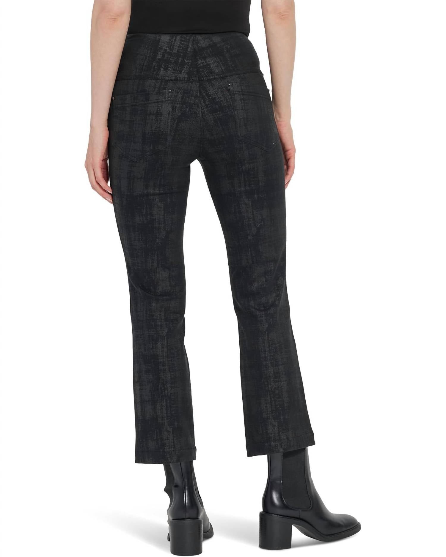 Lysse - Ankel Foil Denim Baby Boot Pants