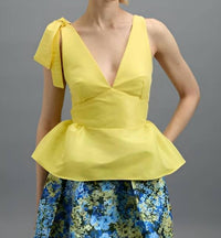 Kika Vargas - Ilhan V-neck Top