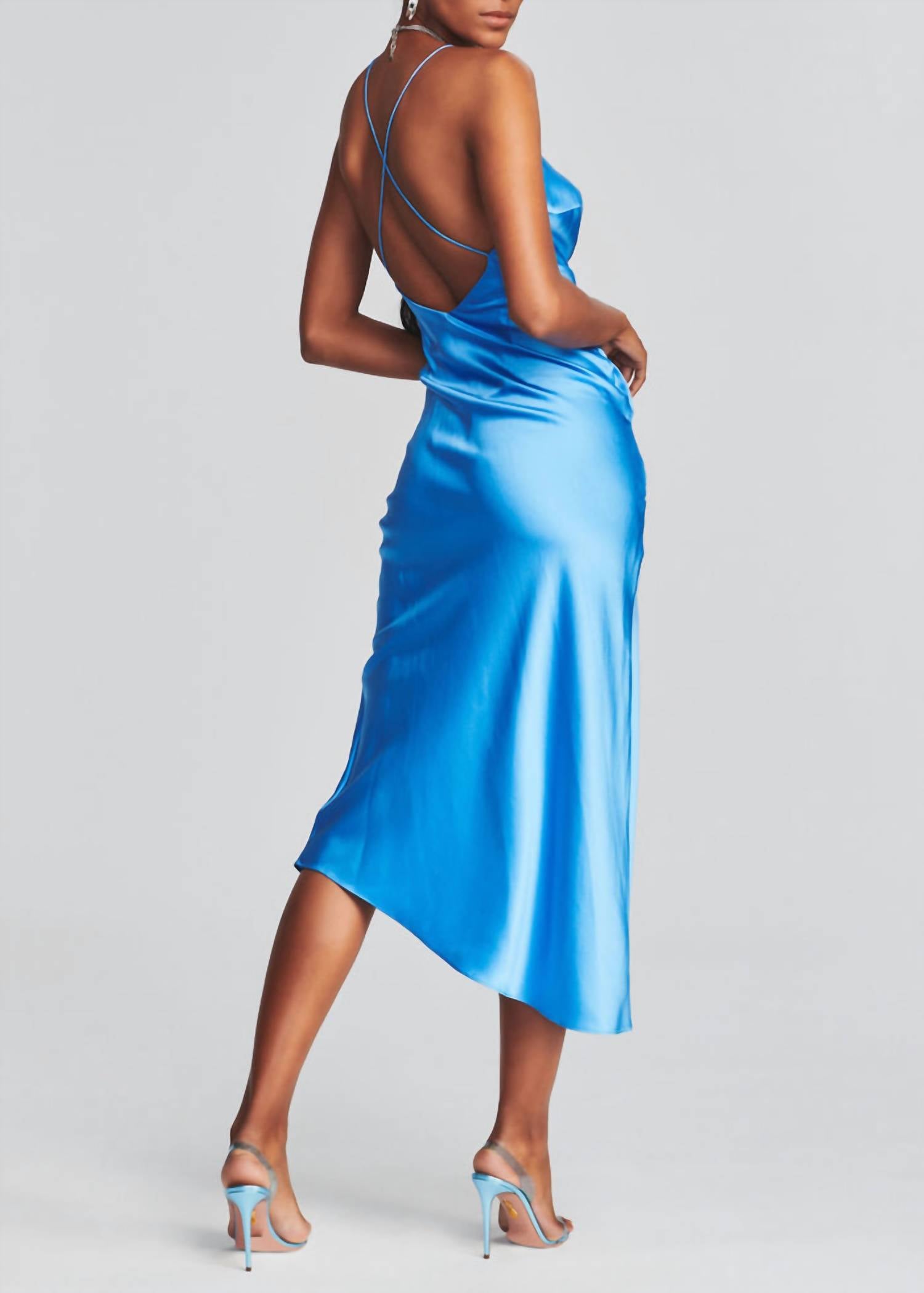 Ser.O.Ya - Emma Silk Midi Dress
