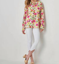 Giftcraft - Charlie Paige Relaxed Linen Blend Shirt