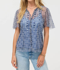 Johnny Was - LEANDRA MESH BLOUSE