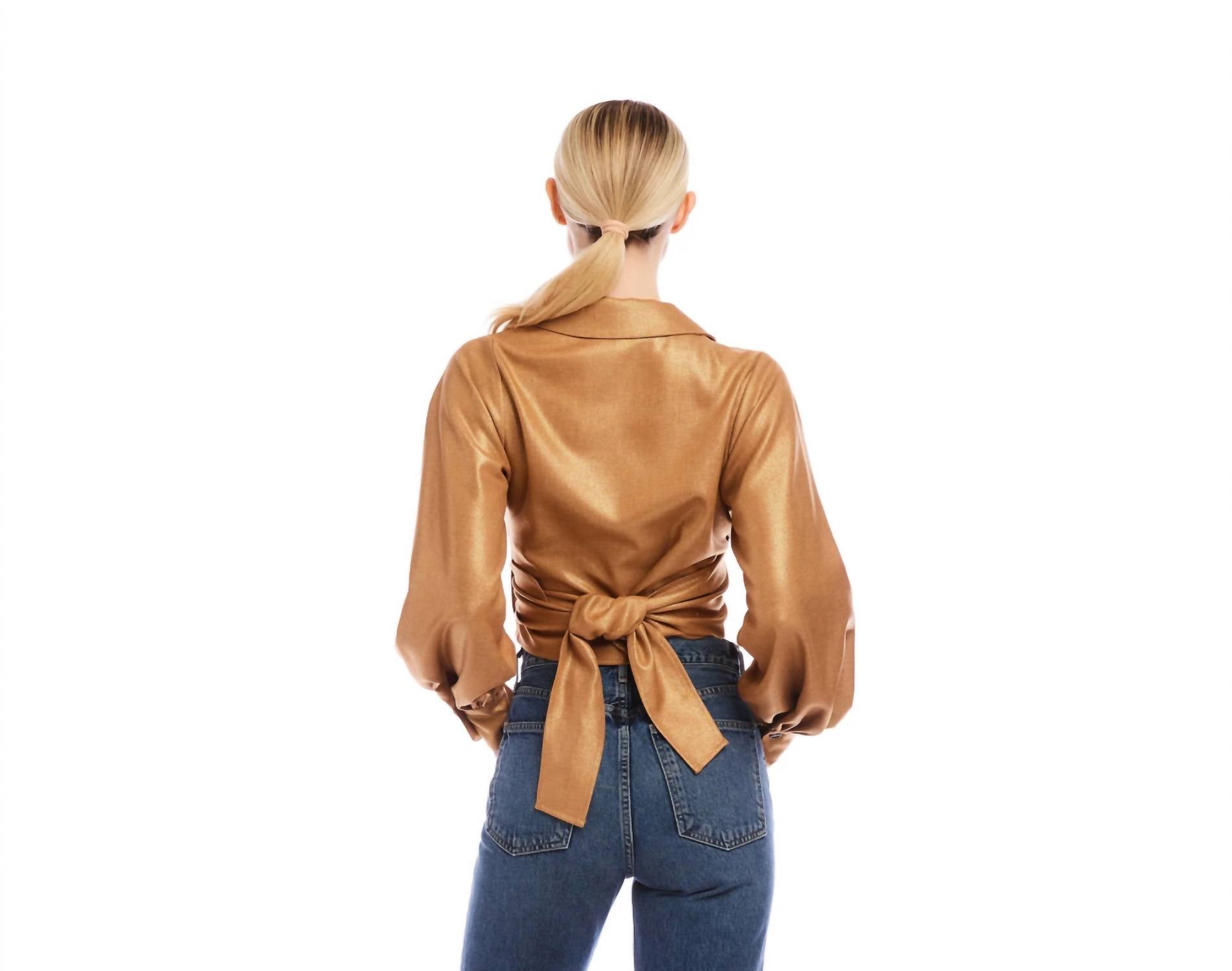 Fifteen Twenty - SLOANE WRAP SHIRT