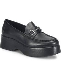 KORK-EASE Women's Parson Loafers in black - women's flats