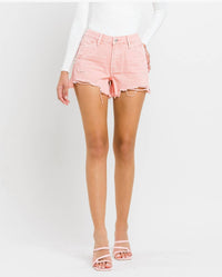 Vervet By Flying Monkey - Vervet Frayed Hem Shorts