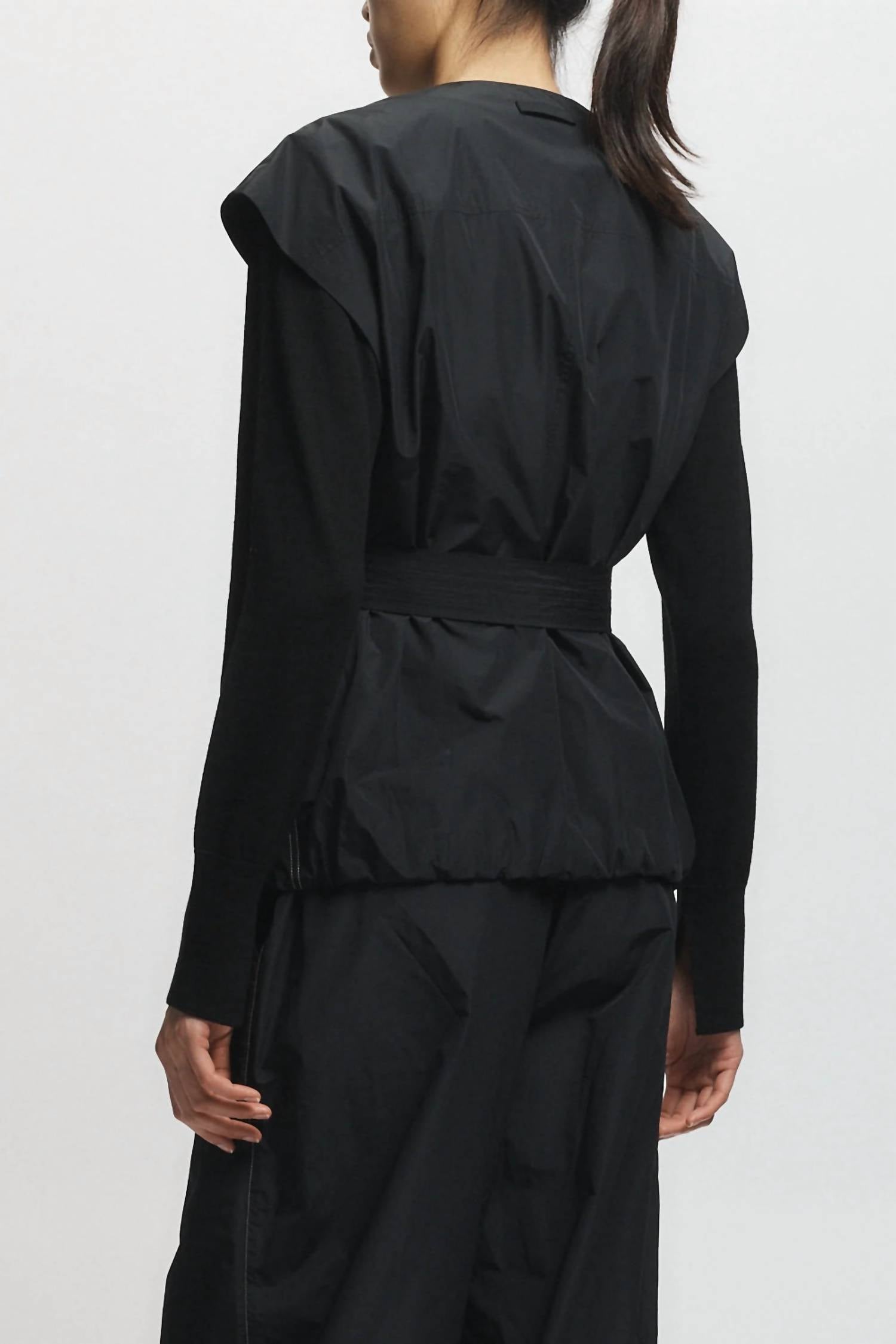 Saint Art - Elijah Oversized Taffeta Vest