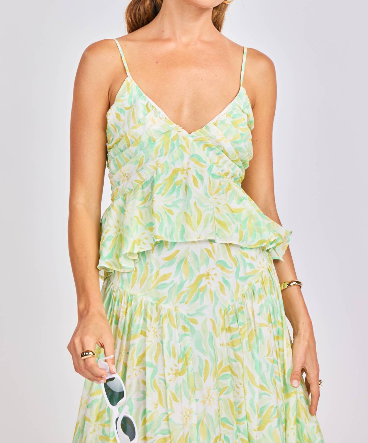 Sage The Label - Ruffle Tank Top