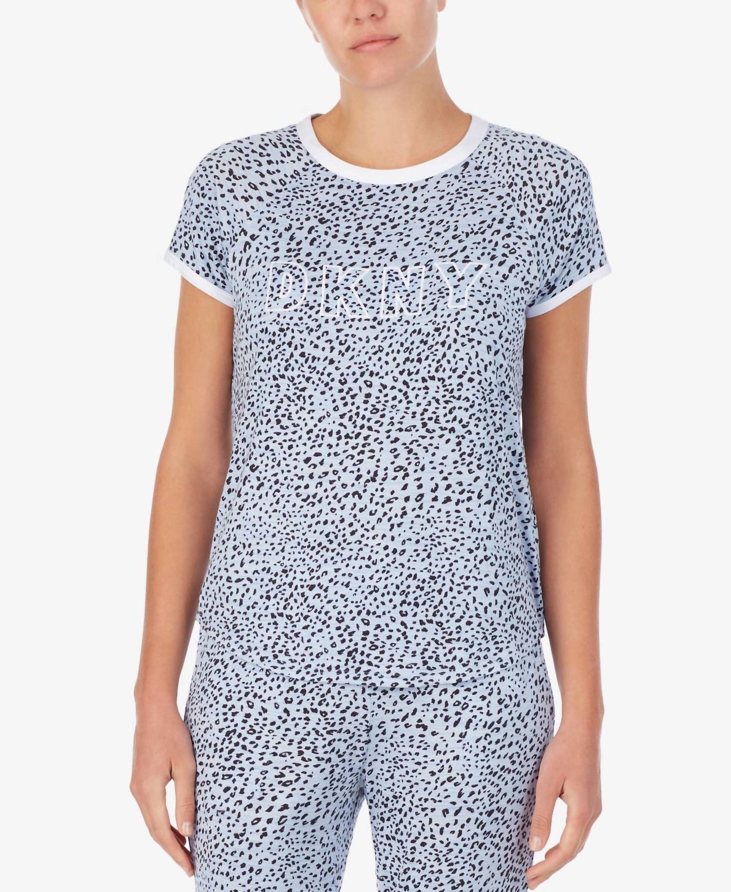Dkny - Sleepwear Contrast-trim Sleep T-shirt