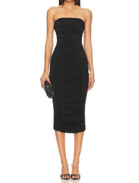 Ser.O.Ya - Martha Strapless Midi Dress