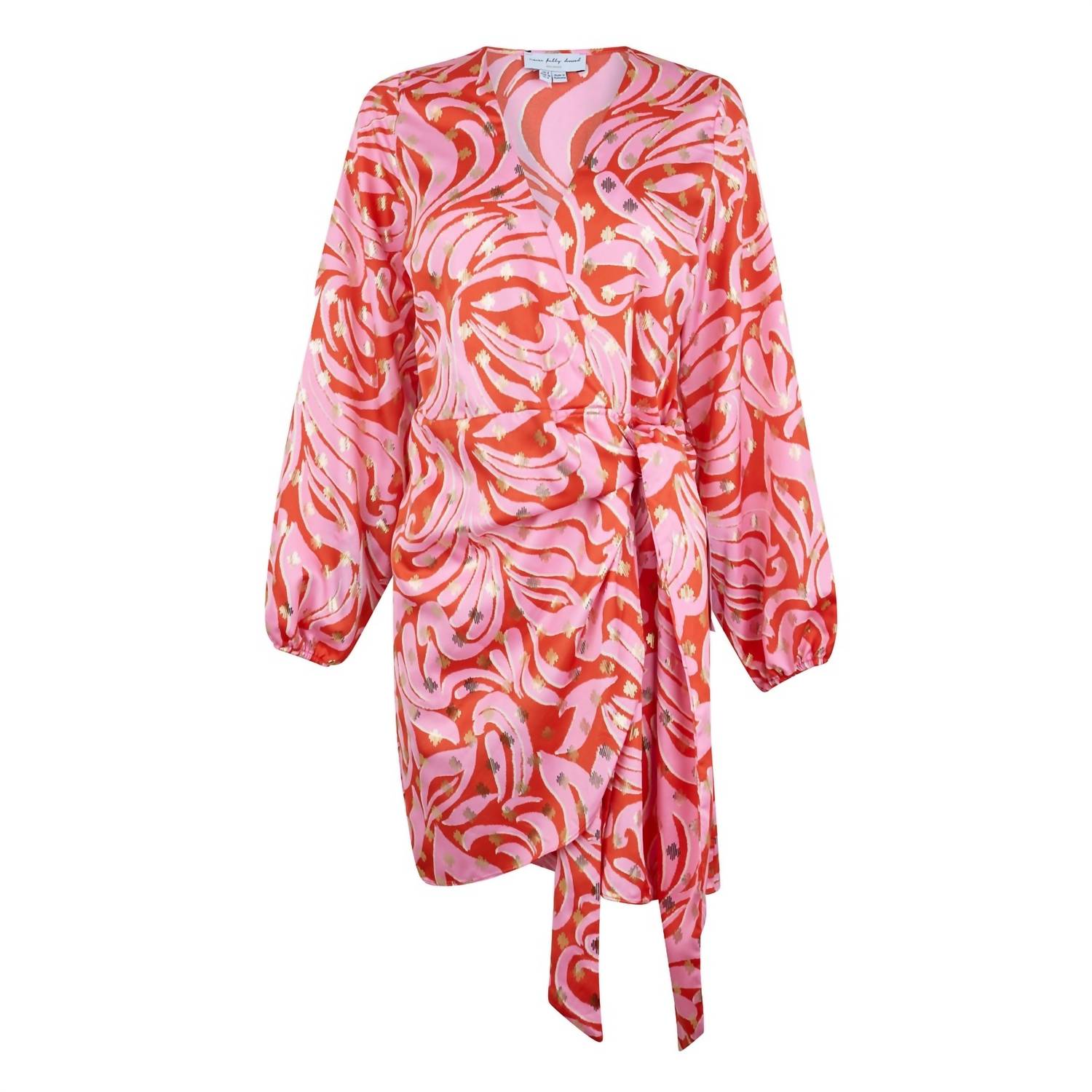Never Fully Dressed - Vienna Mini Wrap Dress