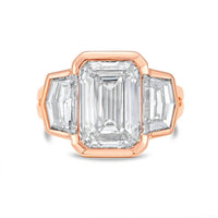 Diana M Jewels - Women's Emerald & Cadilac Lab-Grown Diamond Jewelry (12.00 Ct) - Luxe
