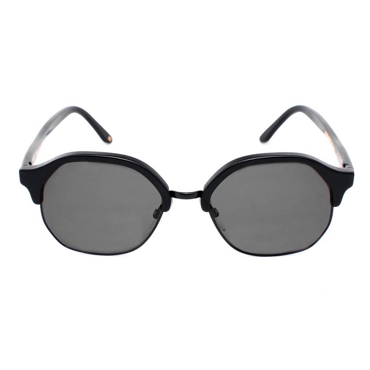 L.G.R. - Unisex Browline Acetate Sunglasses