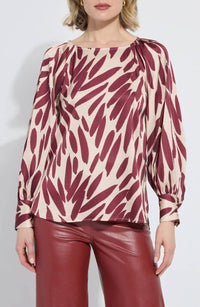 Lysse - Naila Raglan Neckline Detail Blouse