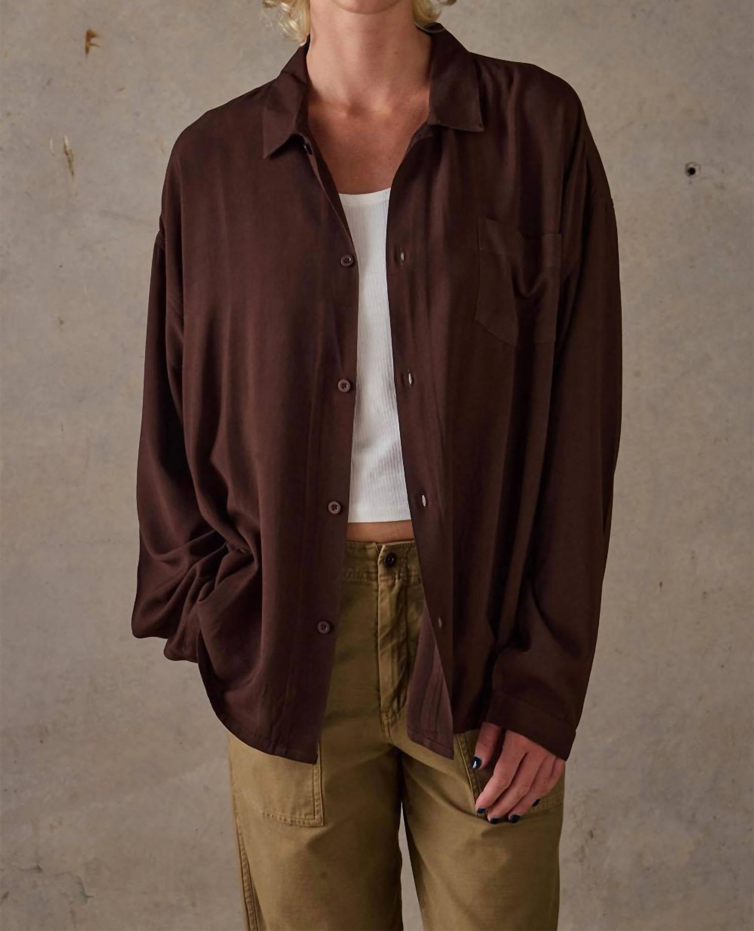 Mctavish - Boxy Long Sleeve Shirt