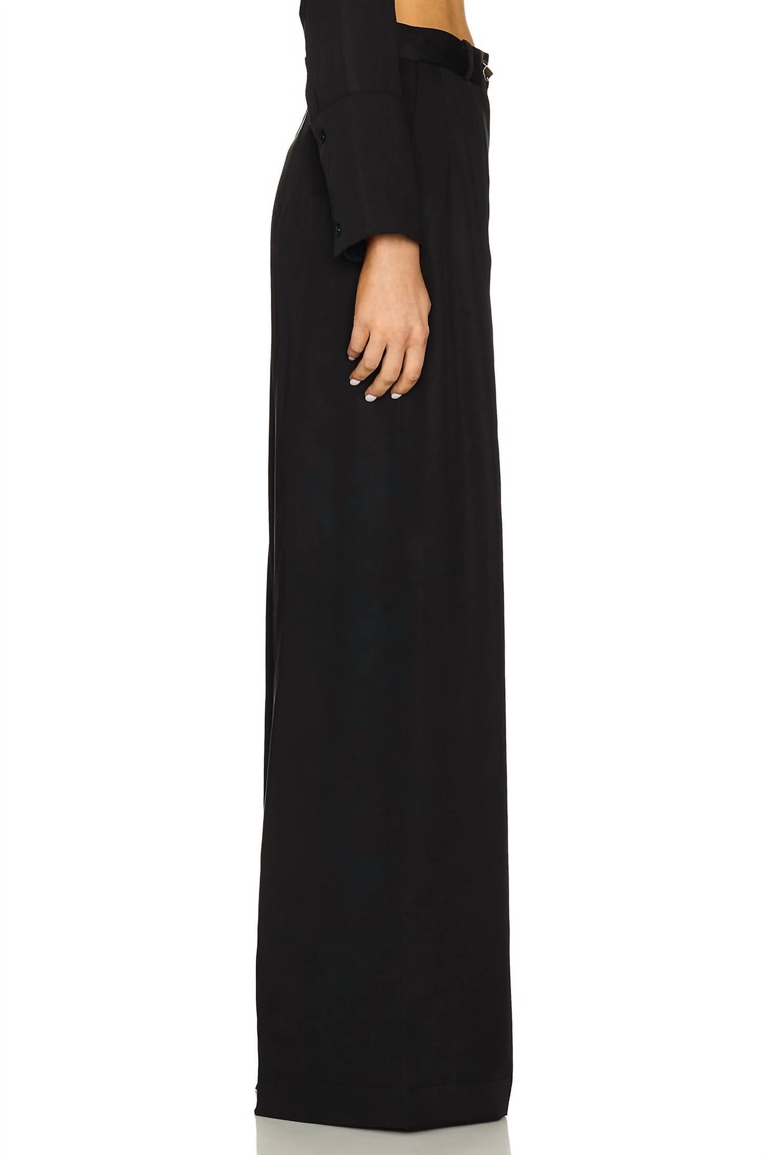 Matthew Bruch - Button Pleated Trouser