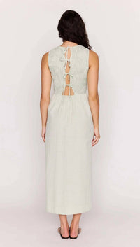 Minkpink - Sabrina Gingham Smocked Midi Dress