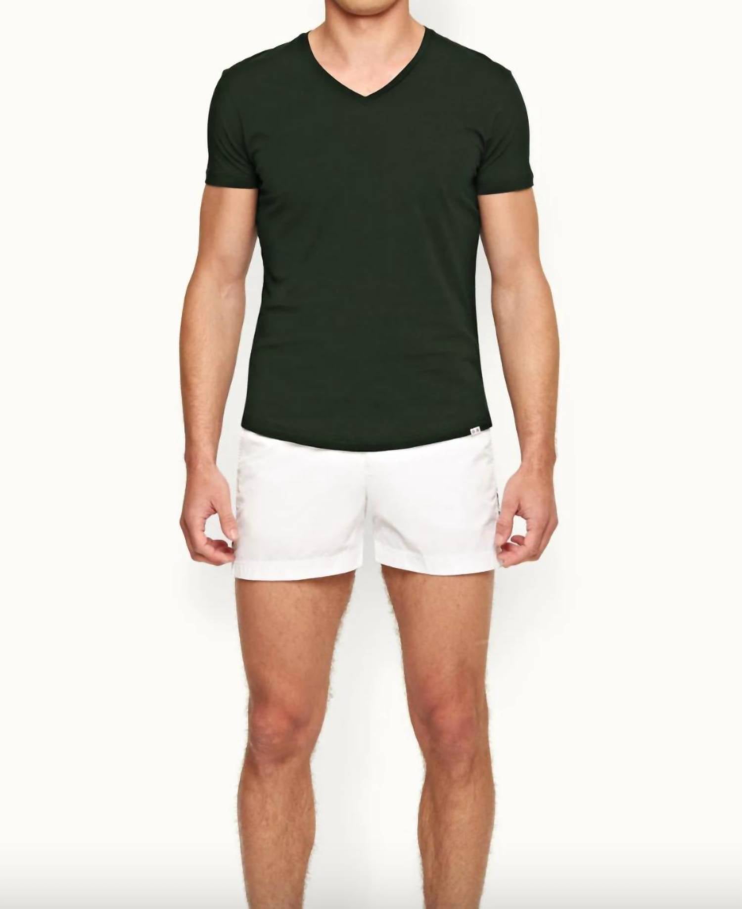 Orlebar Brown - Ob-v Short Sleeve V Neck Tee
