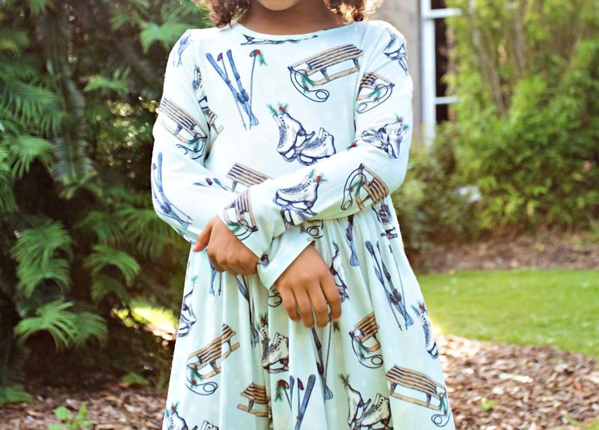 Pink Chicken - Holiday Bamboo Steph Dress