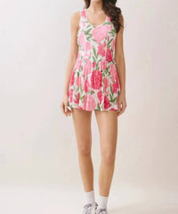 Tcec - Kelsey Floral Athleisure Dress