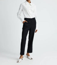 ANNA QUAN Odessa Long Sleeve Shirt in swan - women's shirt