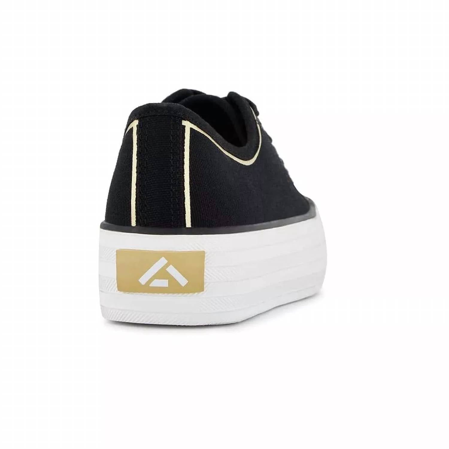 Andrea - Women's Platform Canvas Sneakers