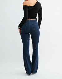 Just Usa - The Mid Rise Slim Bootcut Jeans