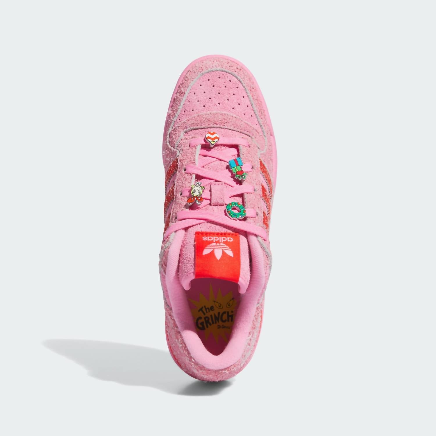 adidas Women's Forum Low Cl The Grinch Shoes in pink - women's sneaker - view 9
