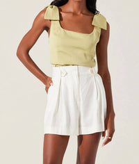 Astr - Jessica Bow Detail Top