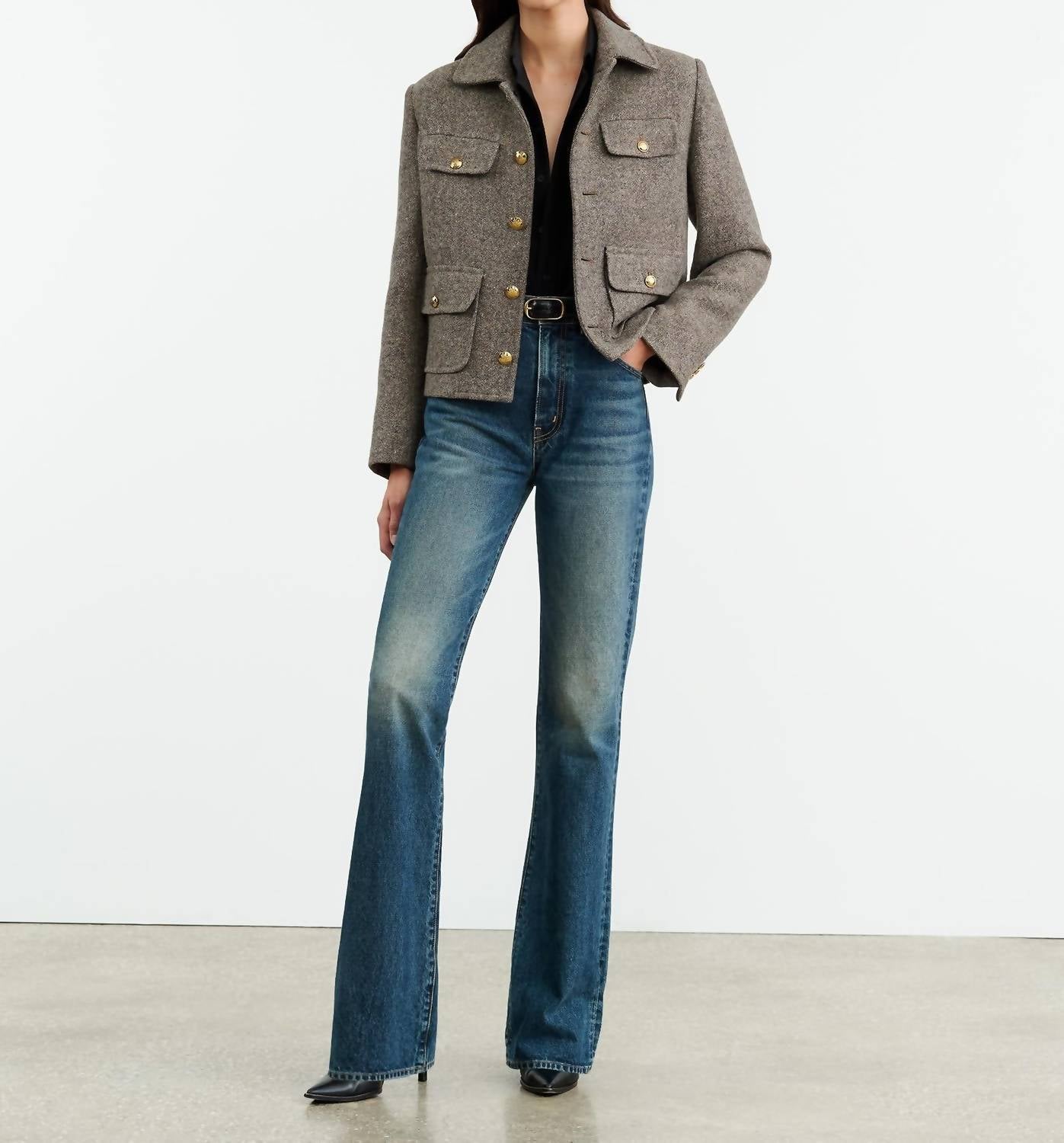 Nili Lotan - Paola Cropped Jacket