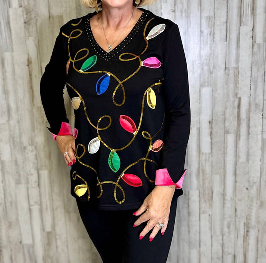 Berek - Christmas Lights Top