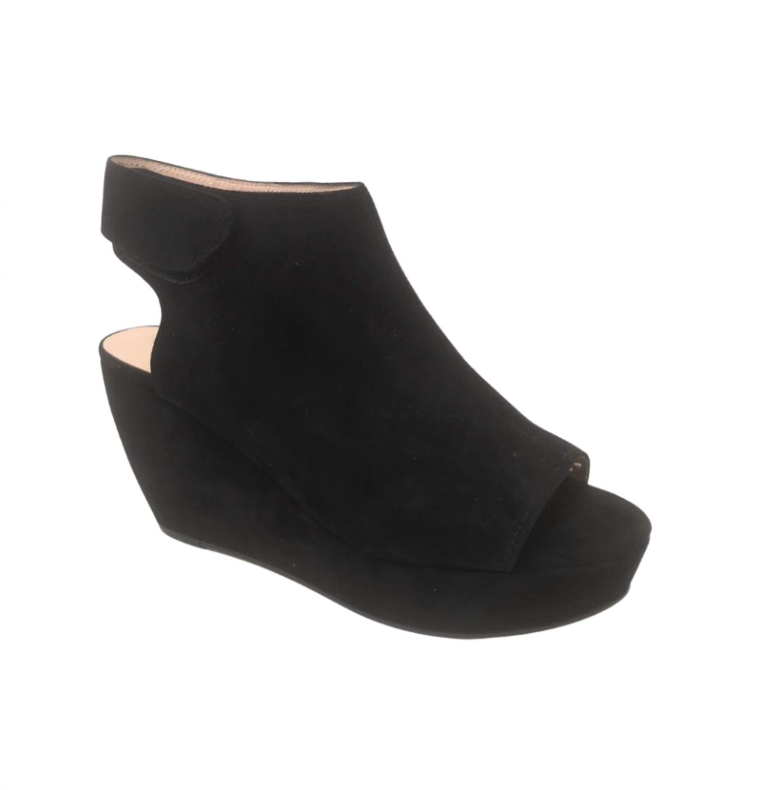 Sacha London - Women's Orchid Suede Wedge Sandal