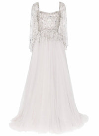 Jenny Packham - Women's Bunny Blooms Crystal Tulle Gown