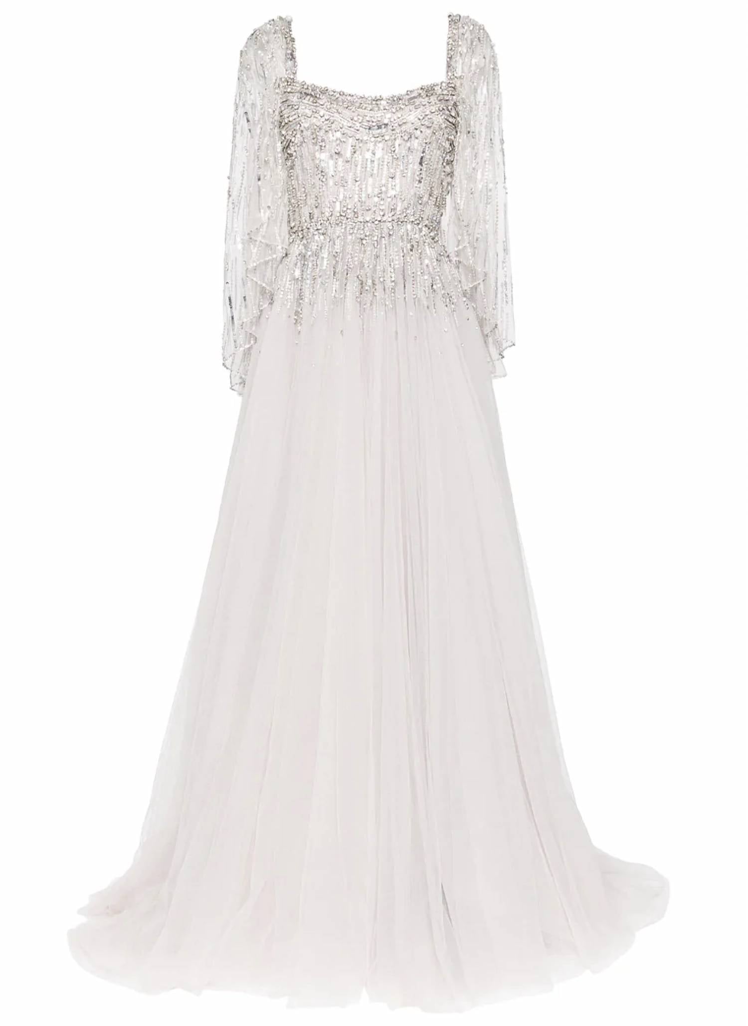Jenny Packham - Women's Bunny Blooms Crystal Tulle Gown