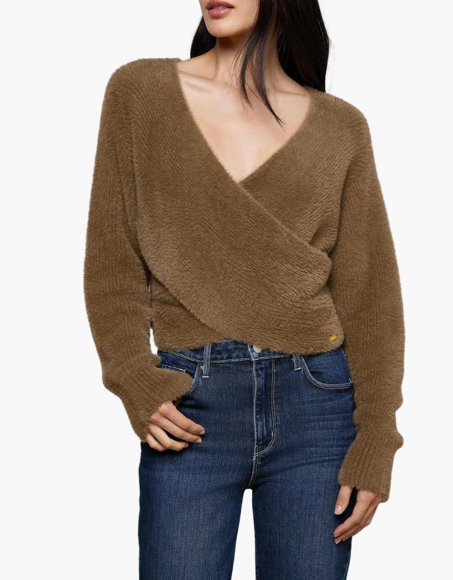 L'Agence - Antonella Crossover Sweater