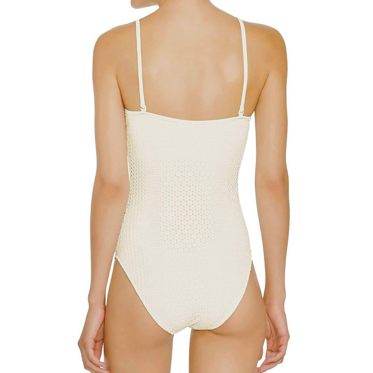 Shoshanna - Daisy Ruffle Maillot One Piece