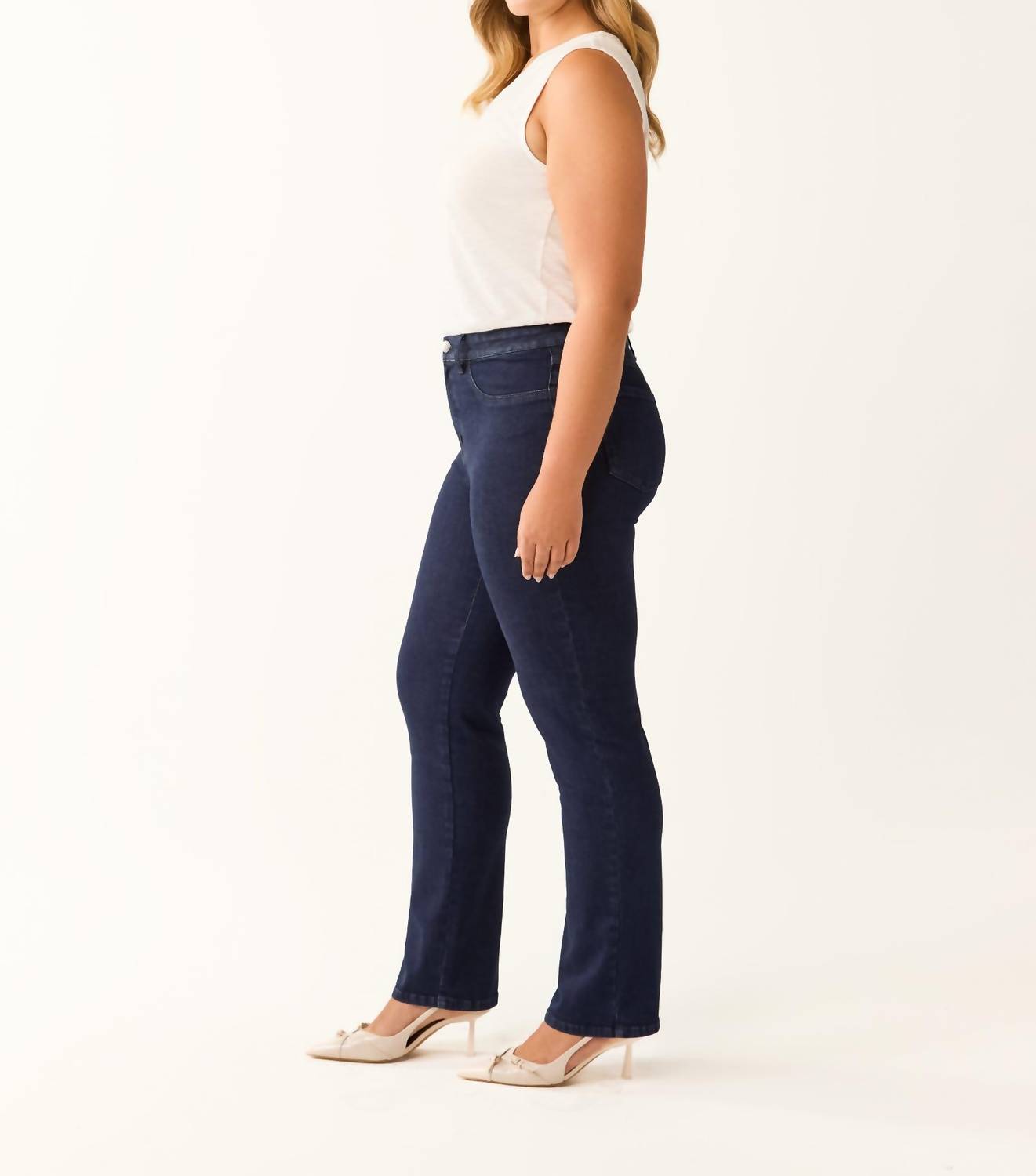 Fdj - Straight Leg Denim Jeans