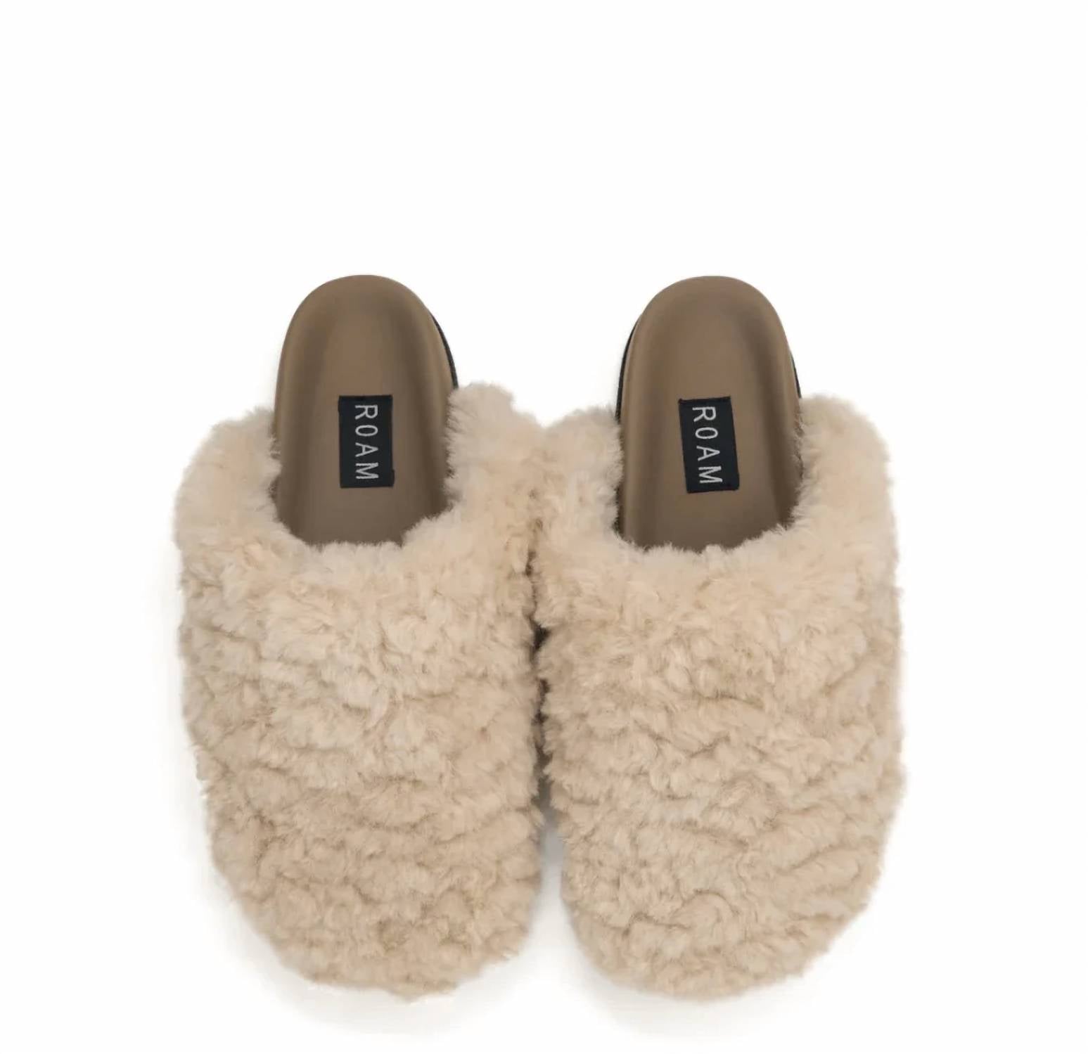 Roam - Women's Shearling Slip On Clog