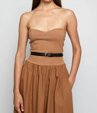 Swf - Split Bodice Midi Dress