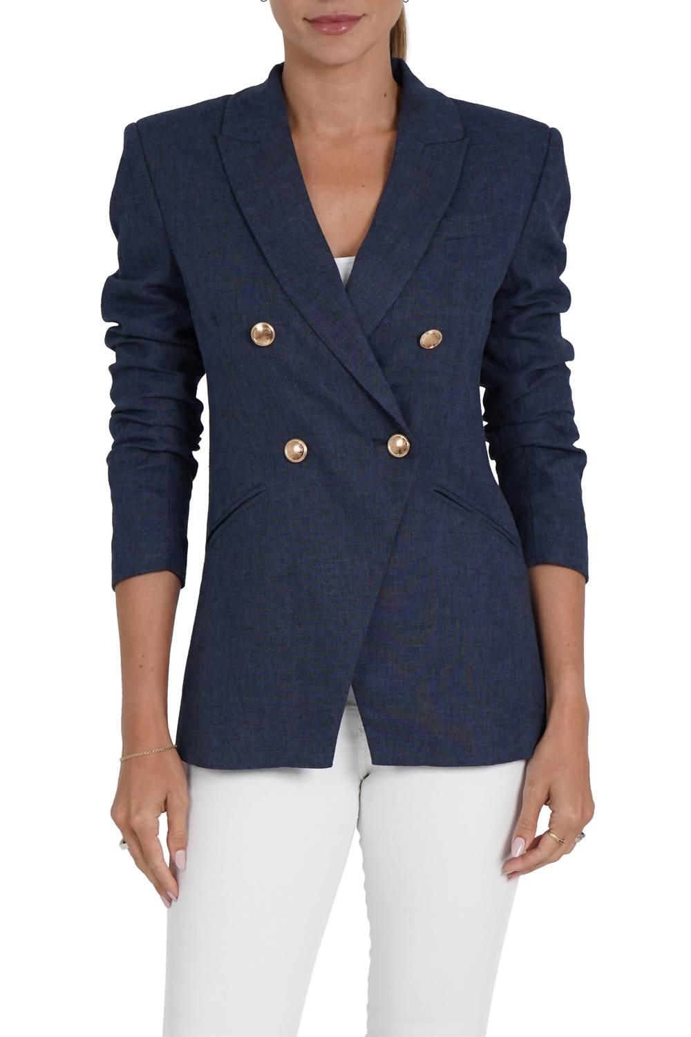 Love Token - Bessie Linen Blend Blazer