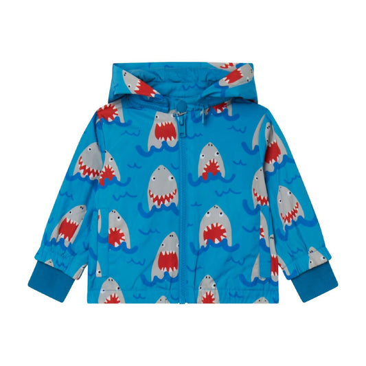 Stella Mccartney - Baby Boy Sharks Poliester Hooded Jacket