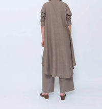 Blueberry - Draped Duster